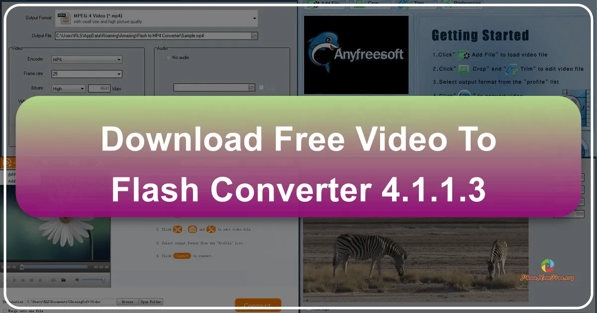 Free Video to Flash Converter 5.0.28.827: Công cụ chuyển đổi video sang định dạng Flash hiệu quả