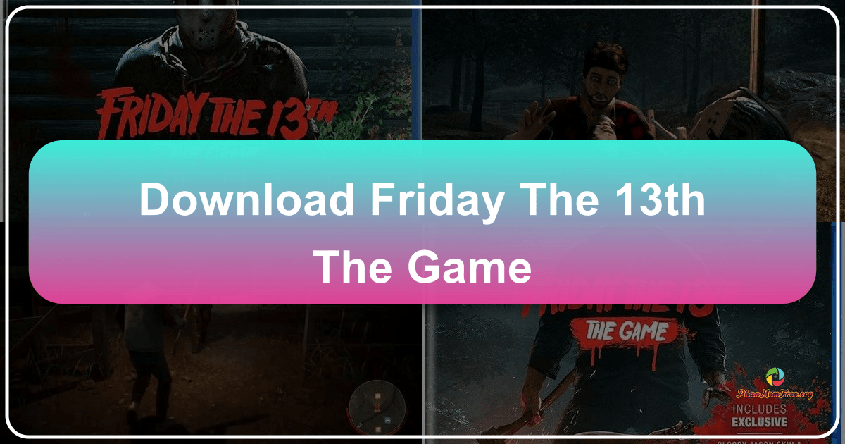 Friday the 13th: The Game - Trải nghiệm kinh hoàng bên Làng Crystal Lake đầy rẫy nỗi sợ hãi. /images/download-friday-the-13th-the-game.png