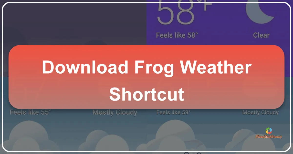 Frog Weather Shortcut: A Quick and Easy Way to Access Weather Information