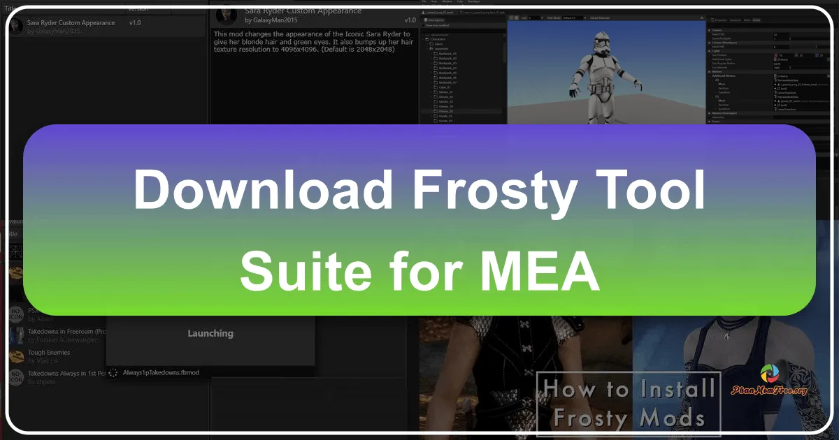 Frosty Tool Suite for MEA: A Comprehensive Guide for Mass Effect Andromeda Modding