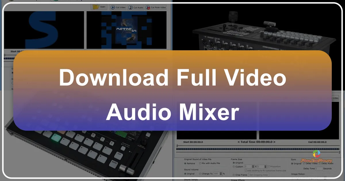 Full Video Audio Mixer
