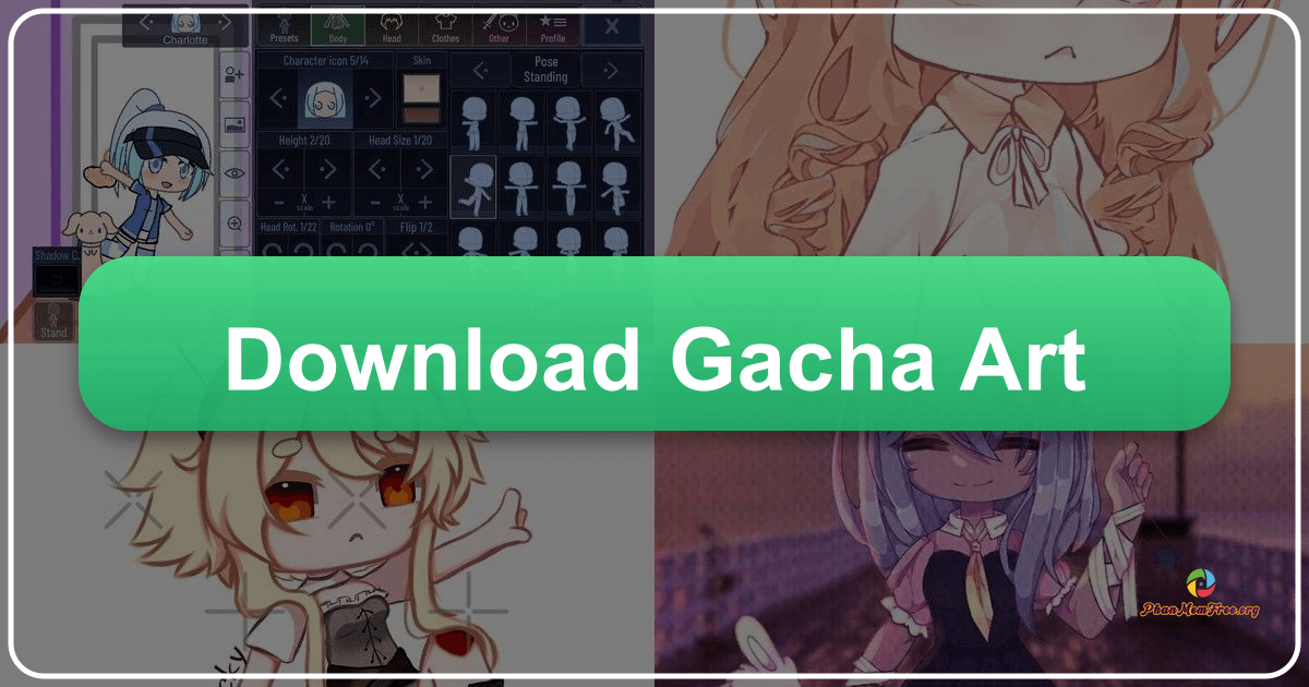 Gacha Art mod enhances Gacha Club with extensive character customization options and new creative possibilities. /images/download-gacha-art.png
