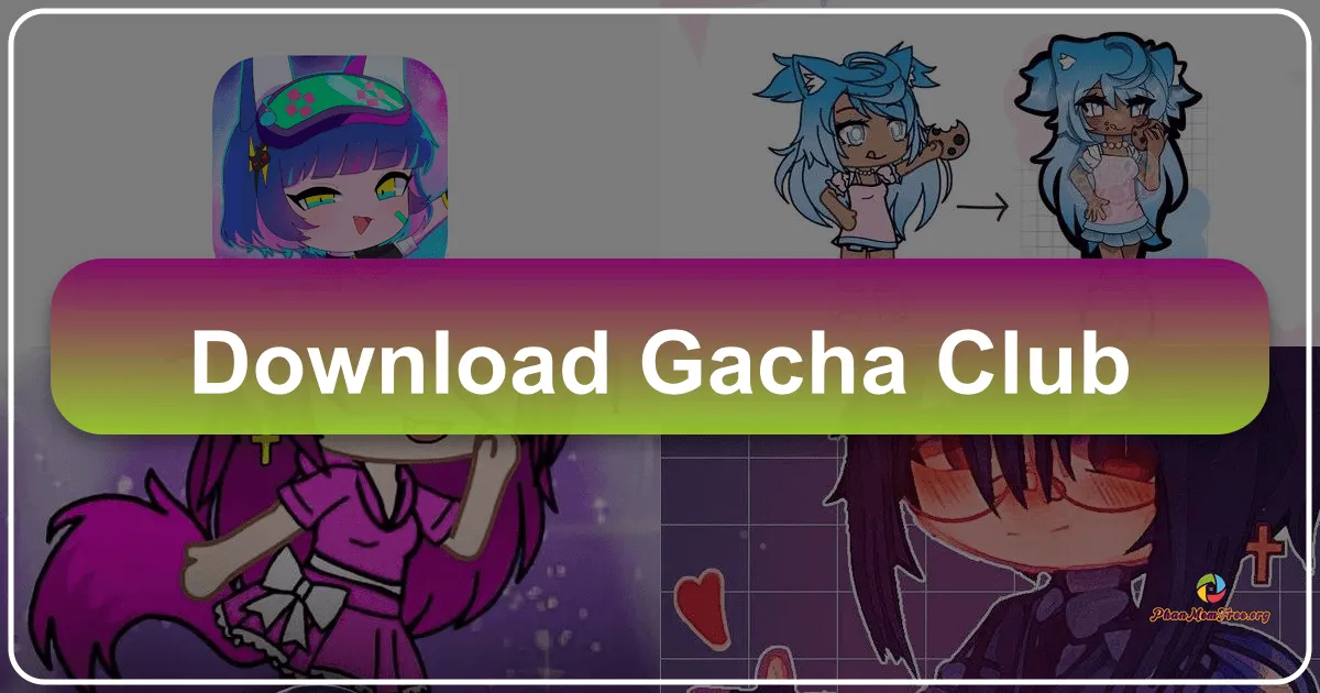 Gacha Club: Thế giới thời trang Chibi và những trận chiến đầy màu sắc