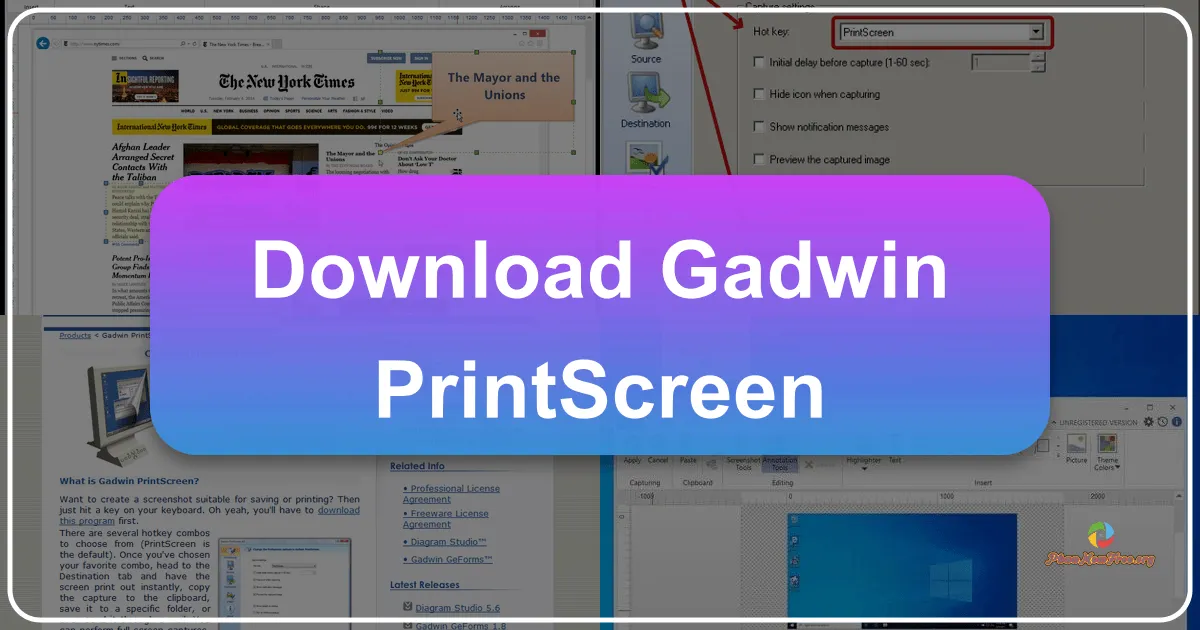 Gadwin PrintScreen: A Comprehensive Review of a Versatile Screenshot Tool