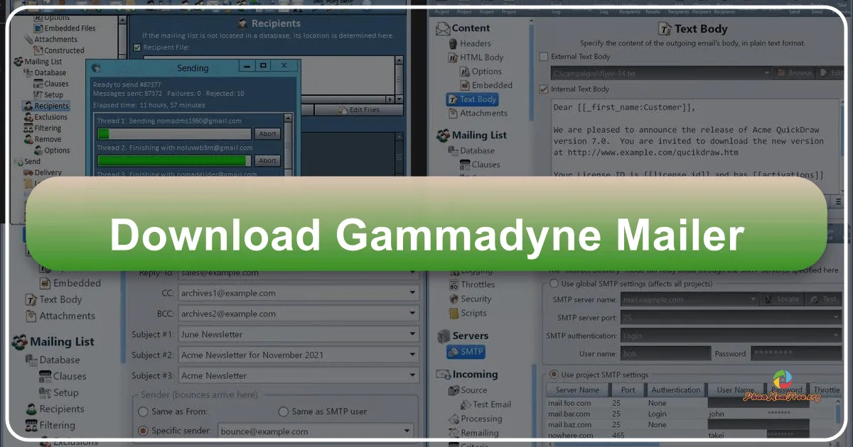 Gammadyne Mailer: Revolutionizing Email Marketing on Windows