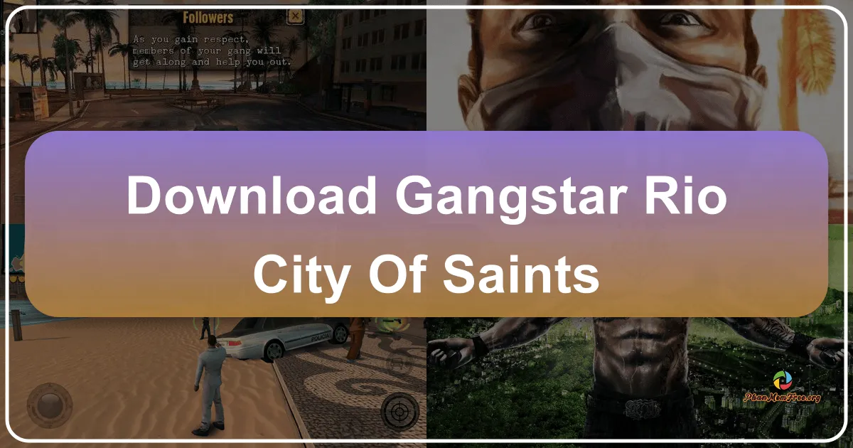 Gangstar Rio: City of Saints – A Thrilling Open-World Adventure in the Heart of Brazil