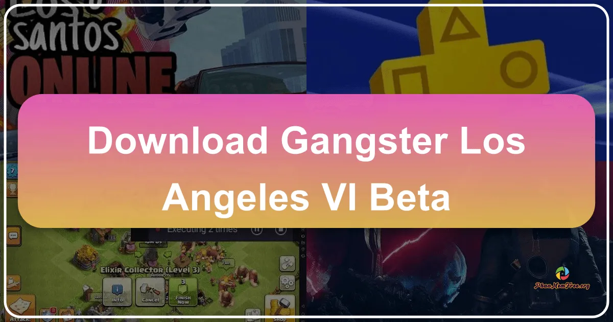 Gangster Los Angeles VI: Beta – A Thrilling Open-World Action Adventure