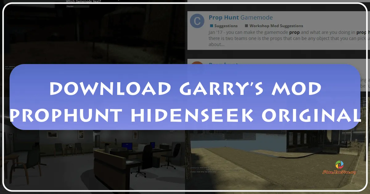 Garry's Mod - Prop Hunt (Hide'n'Seek) - Original: A Deep Dive into the Hilarious Hide-and-Seek Mod