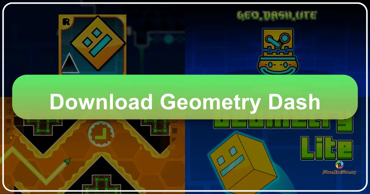 Geometry Dash: Cuộc phiêu lưu nhịp điệu đầy thử thách