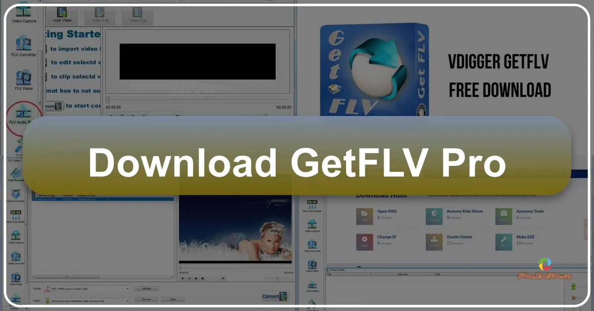 GetFLV Pro: Trình Tải Và Chuyển Đổi Video Toàn Diện