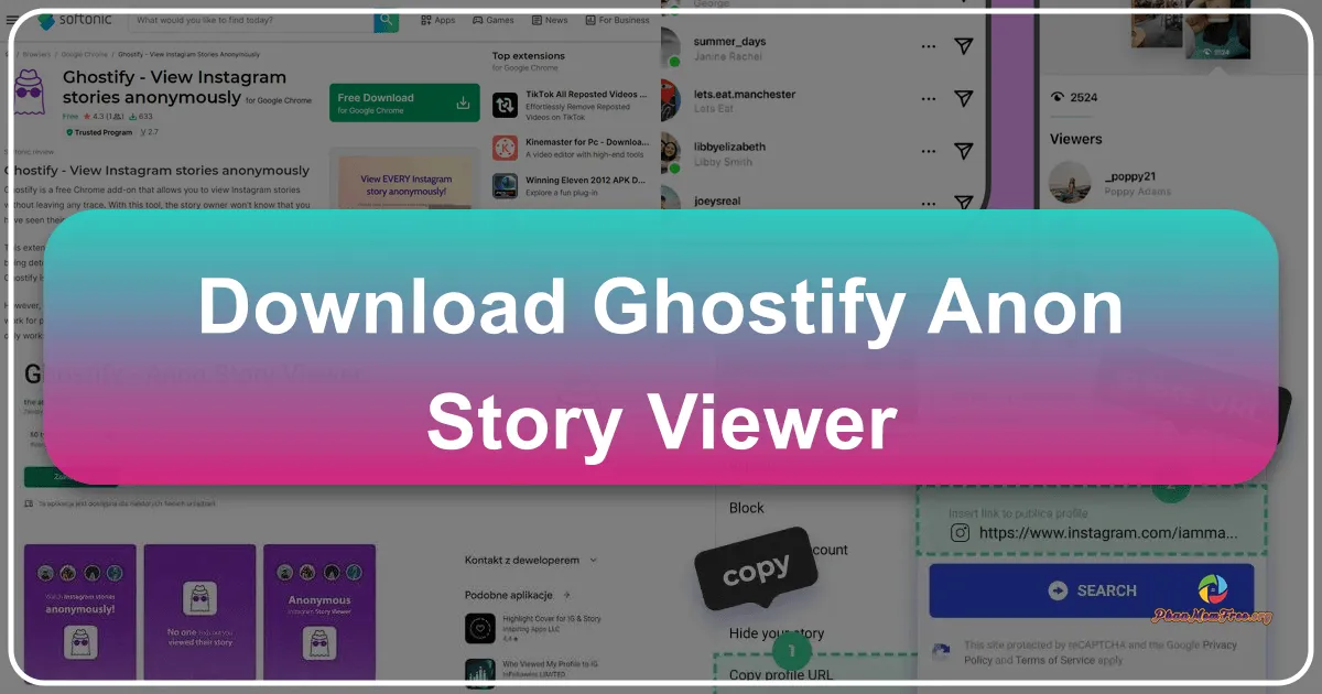 Ghostify - Anon Story Viewer: Your Anonymous Window to Instagram Stories