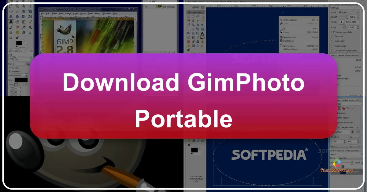 GimPhoto Portable: A User-Friendly Alternative to Photoshop