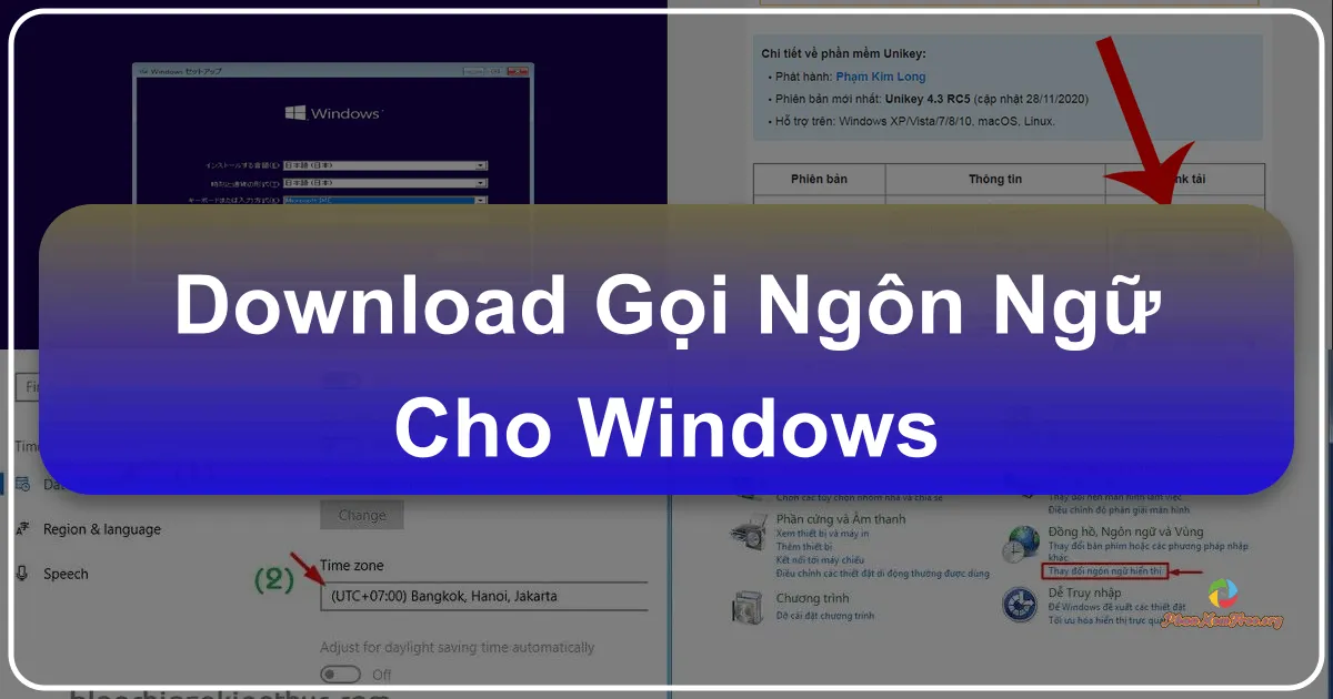 Gói Ngôn Ngữ Cho Windows: Trải Nghiệm Hệ Điều Hành Tiện Lợi Hơn Với Tiếng Việt