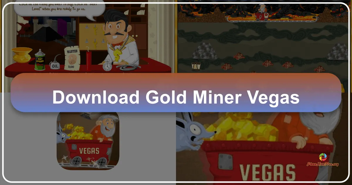 Gold Miner Vegas: Cuộc phiêu lưu đào vàng đầy kịch tính tại Las Vegas