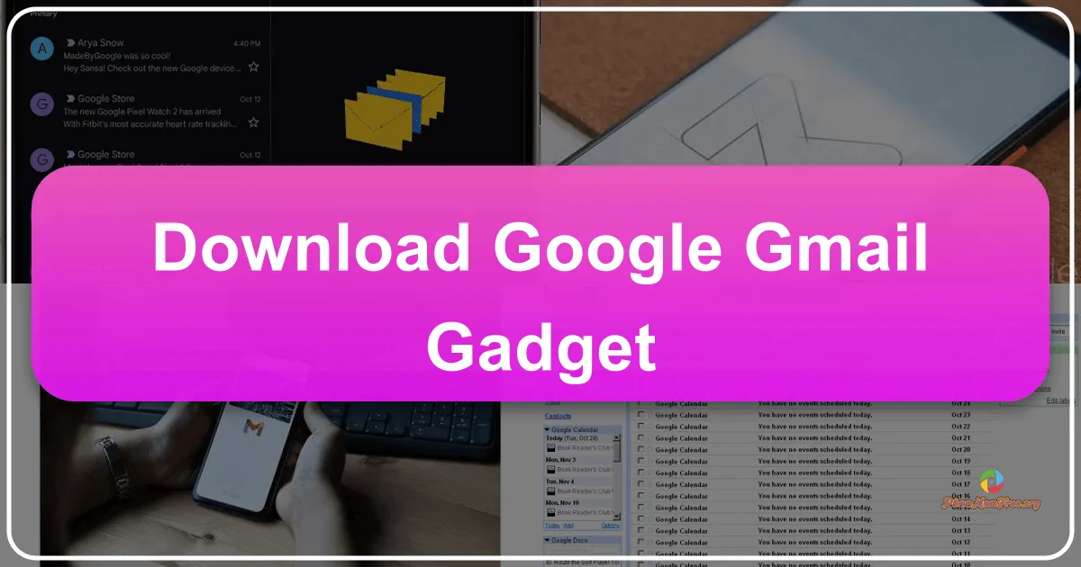 Google Gmail Gadget: A Desktop Companion for Email Management (Now Discontinued)