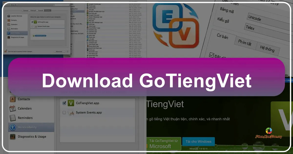 GoTiếngViệt: Trợ thủ đắc lực cho việc gõ tiếng Việt trên mọi nền tảng