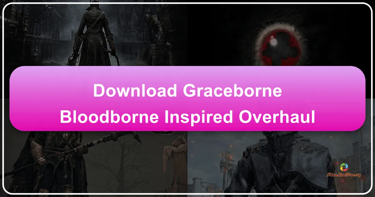 GRACEBORNE - Bloodborne Inspired Overhaul: A Darker Elden Ring Experience