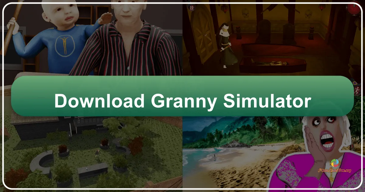 Granny Simulator: A Hilariously Violent Grandma-Grandson Showdown