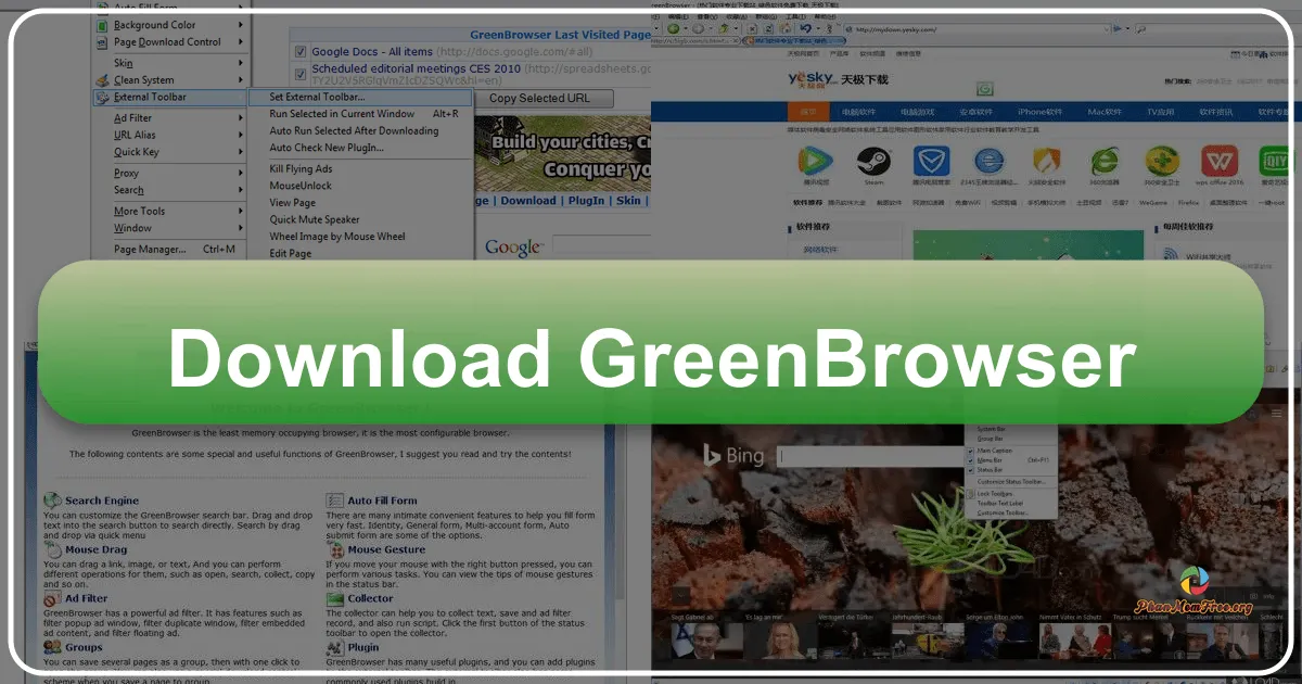GreenBrowser: A Nostalgic Trip Down Web Browser Memory Lane