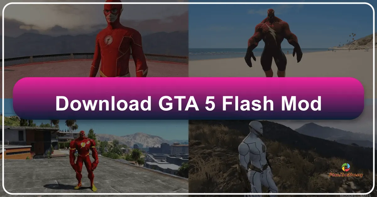 GTA 5 Flash Mod: Become a Superhuman in Los Santos
