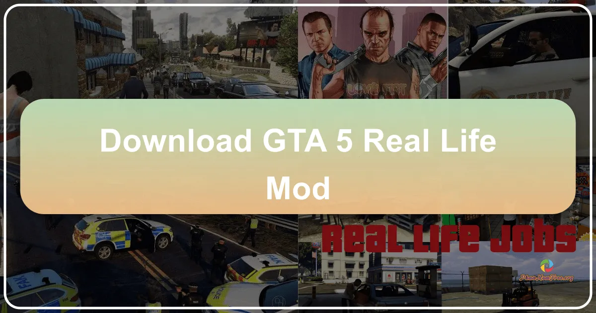 GTA 5 Real Life Mod: Enhancing Realism in Grand Theft Auto V