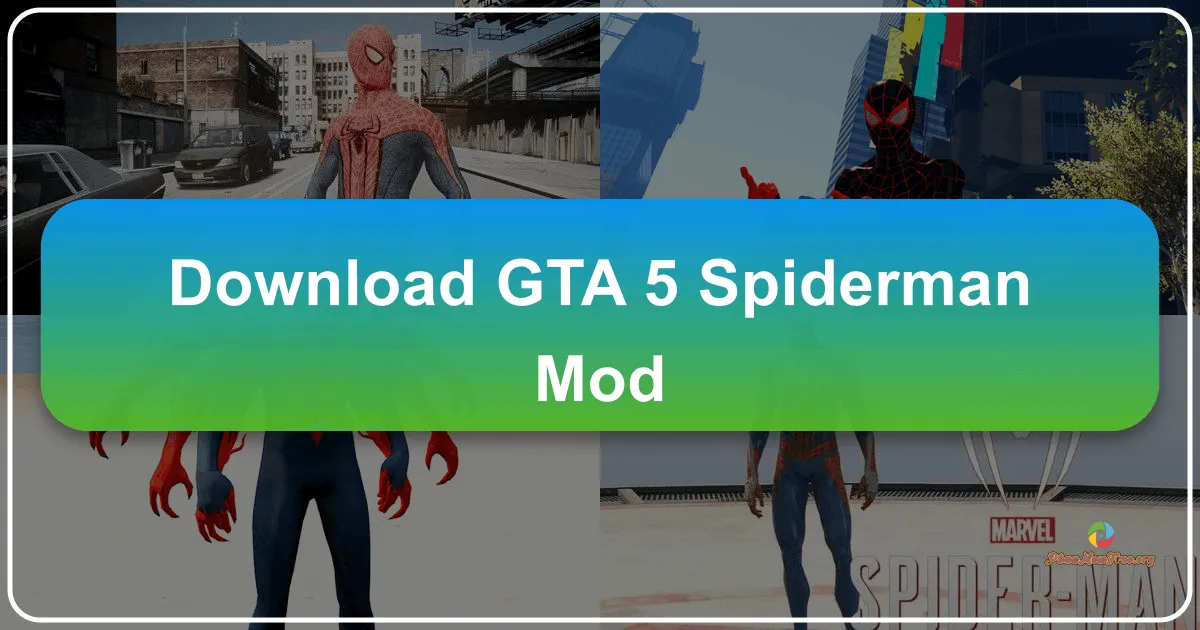 GTA 5 Spiderman Mod: Swinging Through Los Santos as the Web-Slinger