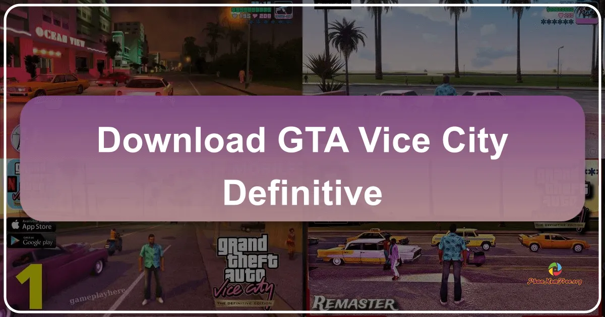GTA: Vice City – Definitive Edition: A Retro Rewind with Modern Enhancements