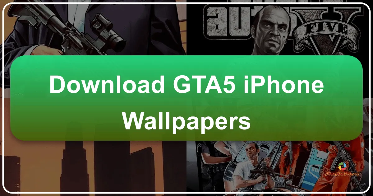 GTA5 iPhone Wallpapers: A Deep Dive into Grand Theft Auto V Mobile Aesthetics