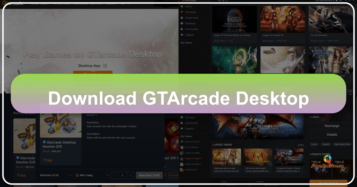 GTarcade Desktop: A utility app with unclear functions, but promising features and broad Windows compatibility. /images/download-gtarcade-desktop.png