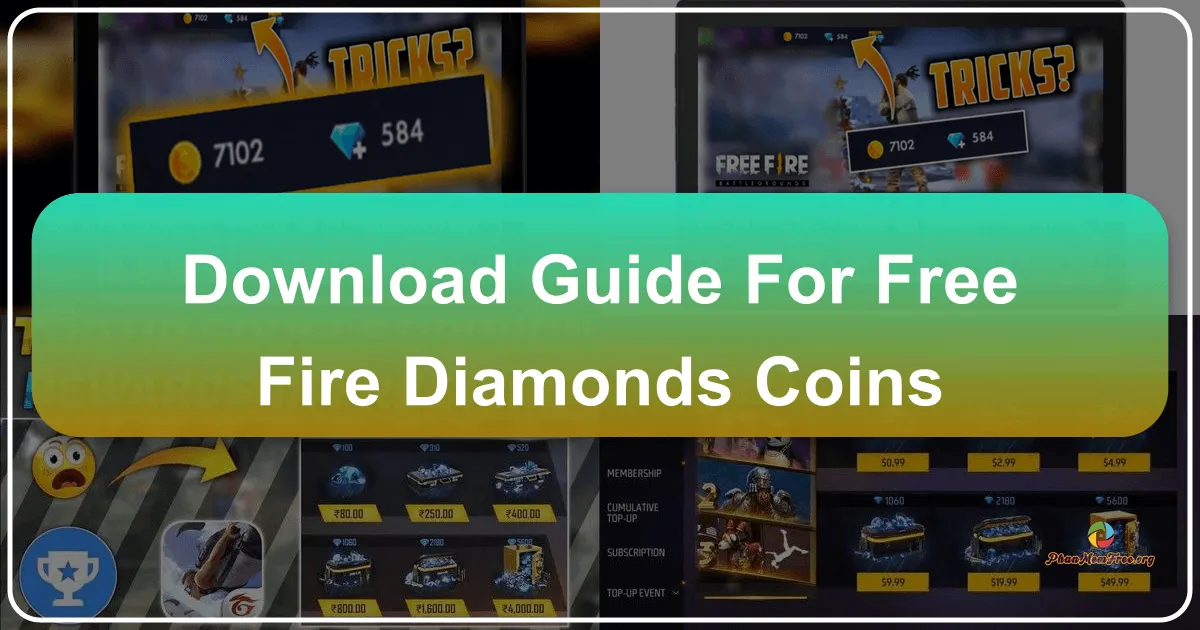 Guide for Free Fire Diamonds and Coins