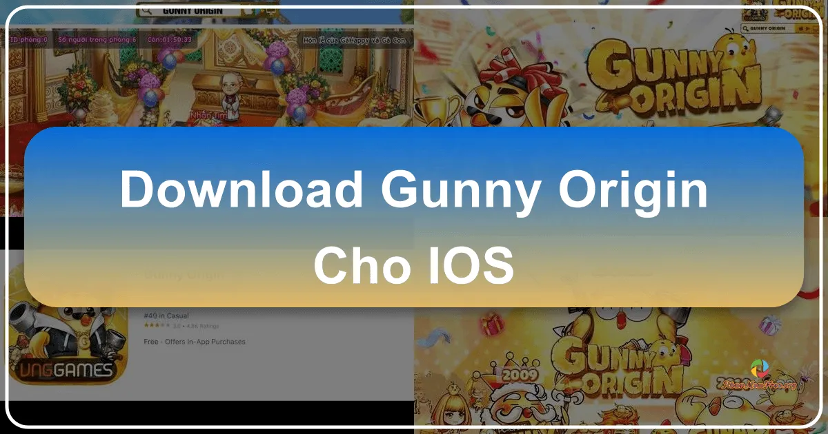 Gunny Origin trên iOS: Trở lại tuổi thơ với tựa game bắn súng tọa độ kinh điển