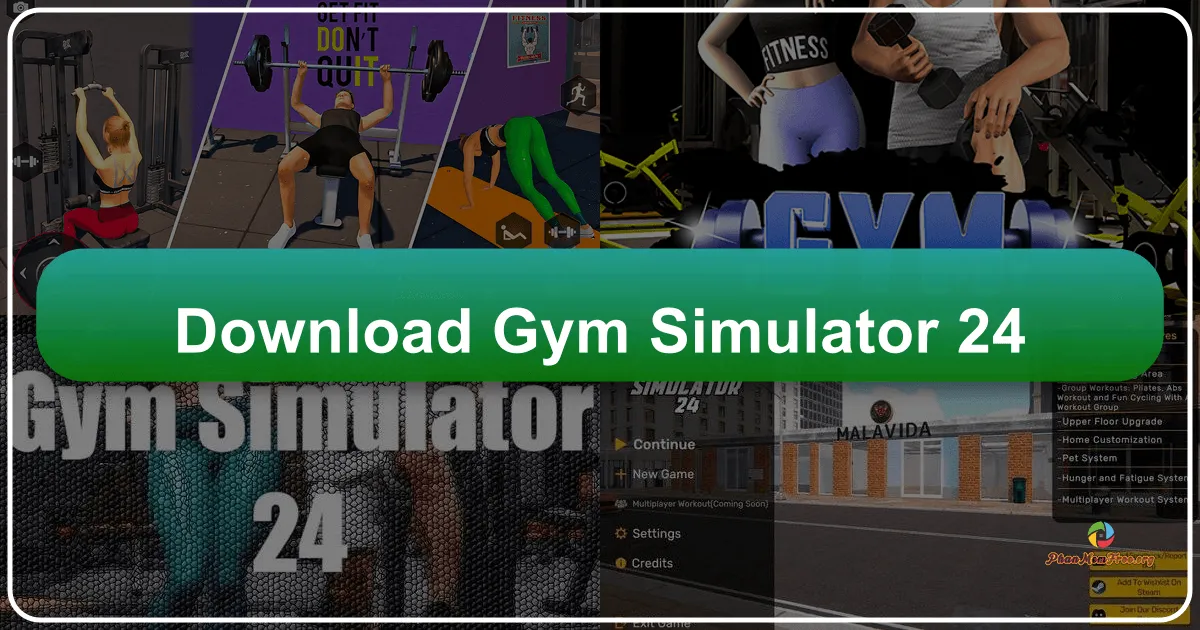 Gym Simulator 24: Xây dựng đế chế thể hình triệu đô của bạn