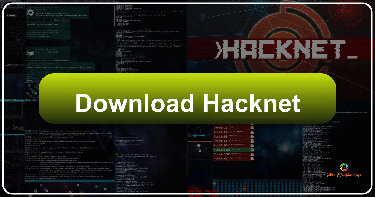 Hacknet: A game blending hacking simulation, education, and mystery, teaching programming skills in an immersive and engaging experience. /images/download-hacknet.png