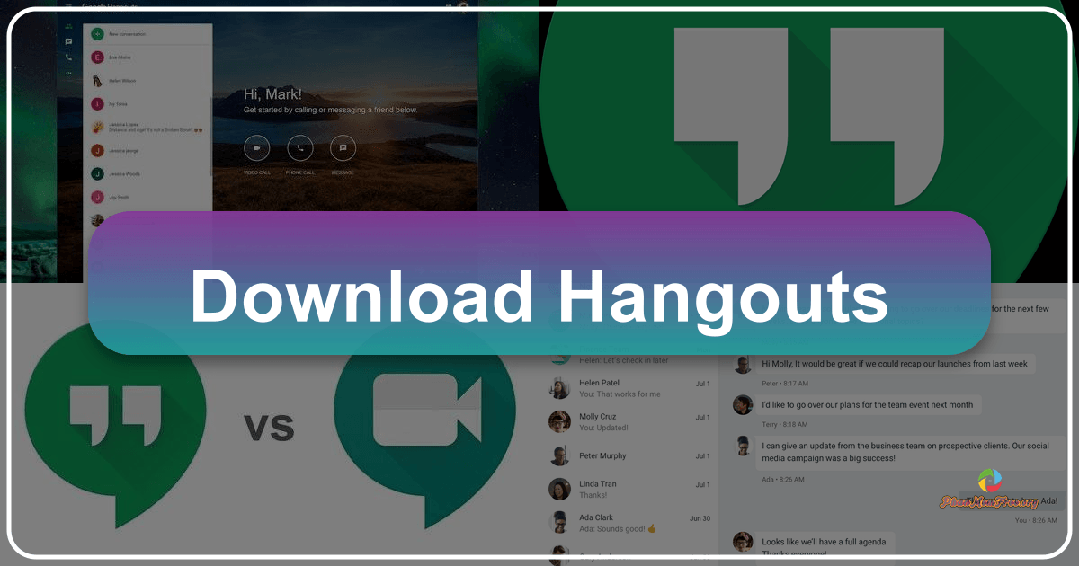 Google Chat: A comprehensive communication platform for individuals and businesses with advanced features and integration. /images/download-hangouts.png