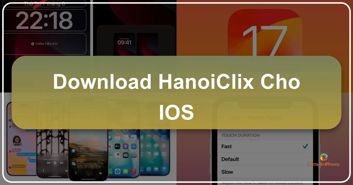 HanoiClix cho iOS: Cổng thông tin đa phương tiện từ Đài PT-TH Hà Nội