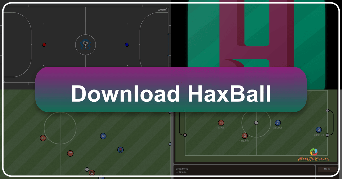 Haxball: a free, unique multiplayer soccer game with air hockey elements and simple yet deep gameplay mechanics. /images/download-haxball.png