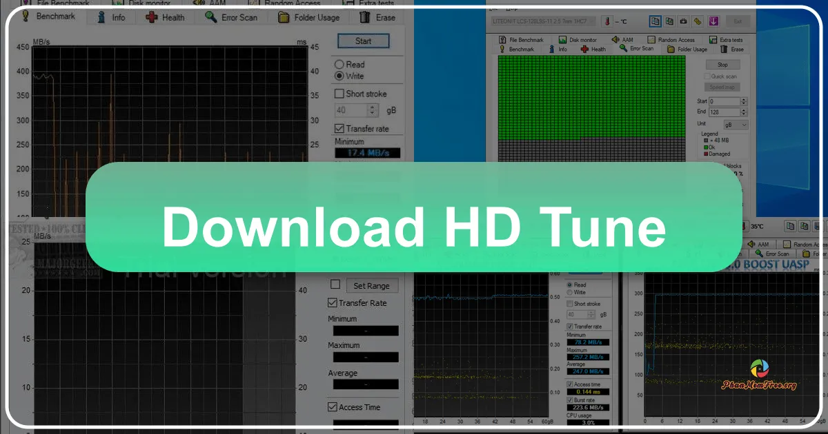 HD Tune: A Comprehensive Hard Drive Diagnostic and Benchmarking Tool