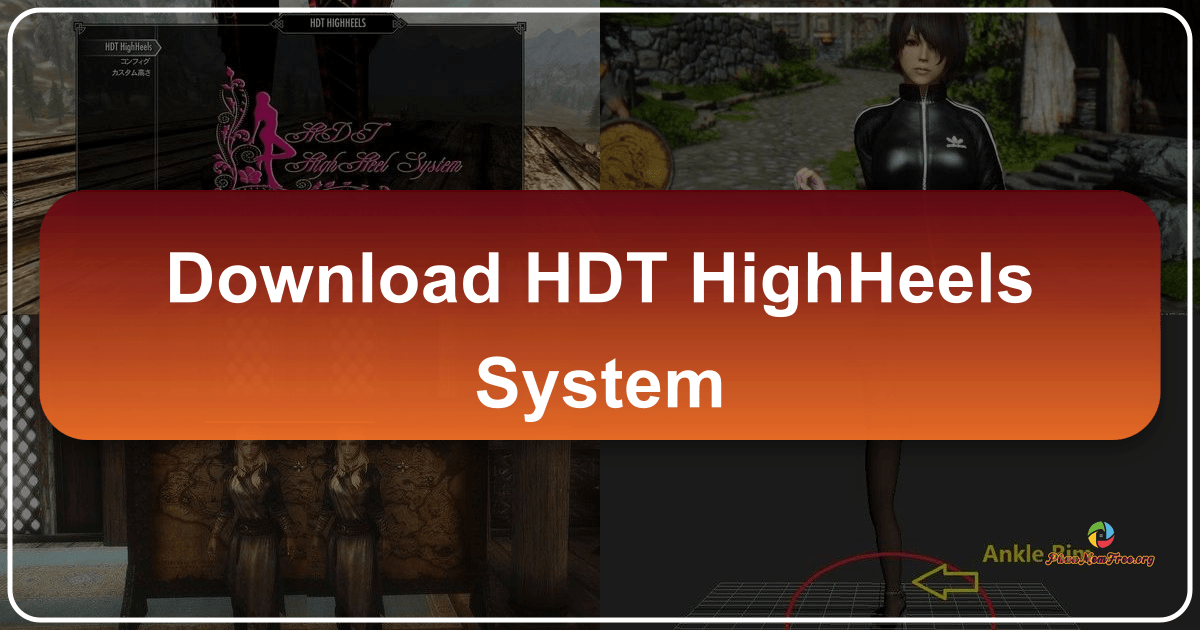 The HDT High Heels System: a Skyrim mod solving height issues with high-heeled footwear for enhanced realism. /images/download-hdt-highheels-system.png