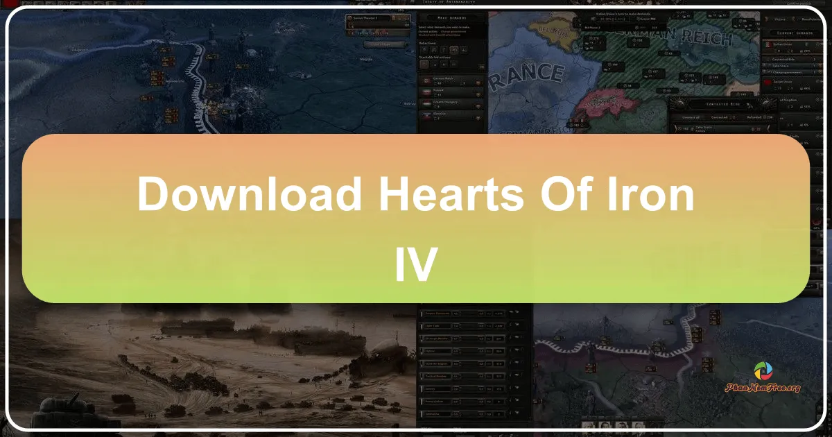 Hearts of Iron IV: Trở Thành Người Chỉ Huy Huyền Thoại trong Chiến Tranh Thế Giới Thứ Hai