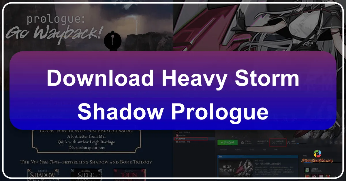 Heavy Storm Shadow - Prologue: A Deep Dive into Sci-Fi Mech Mayhem