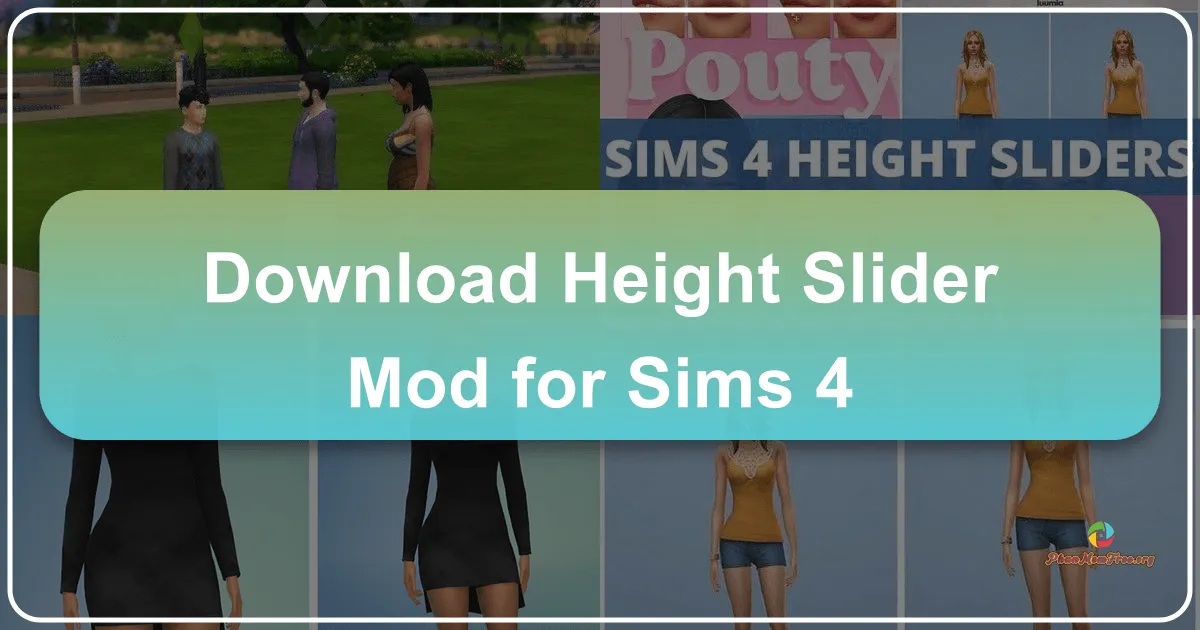 Height Slider Mod for Sims 4: Unleashing Unprecedented Customization in Your Virtual World
