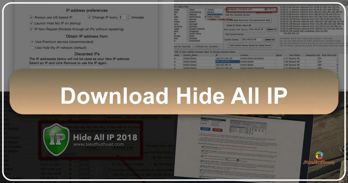 Hide ALL IP: Bảo Mật Trên Mạng Với Ứng Dụng Ẩn Địa Chỉ IP