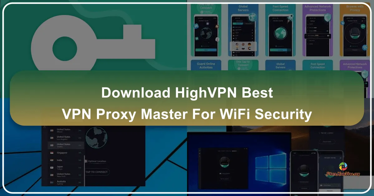 HighVPN - Best VPN Proxy Master for WiFi Security: A Comprehensive Review