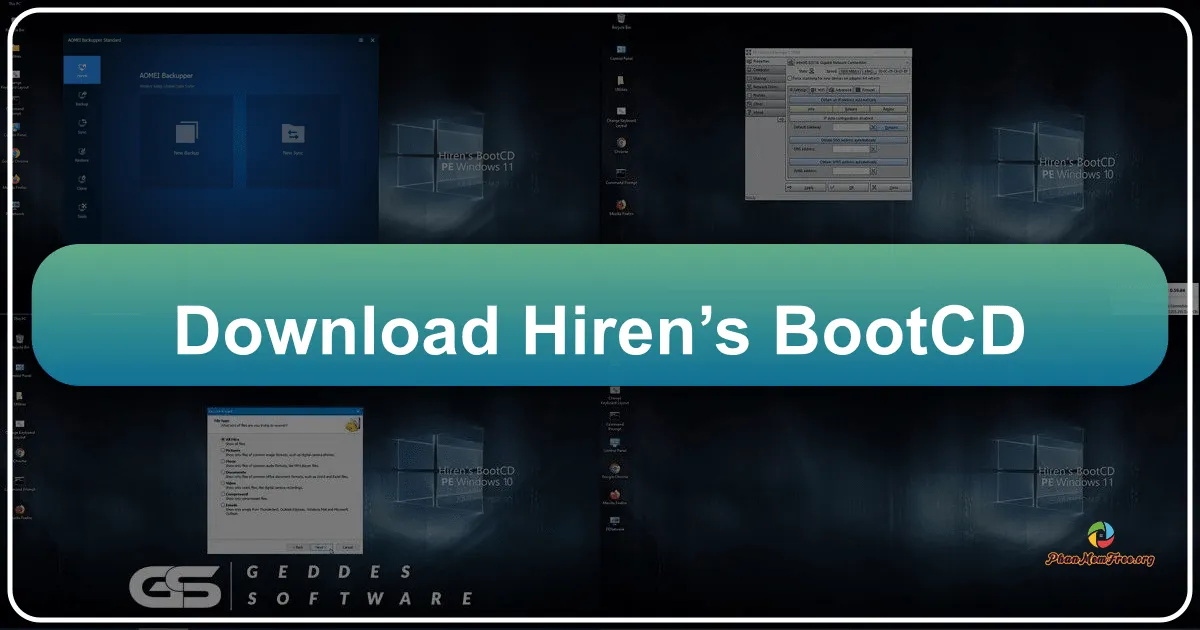 Hiren's BootCD: Giải pháp Khởi động Cứu Hộ Toàn Diện