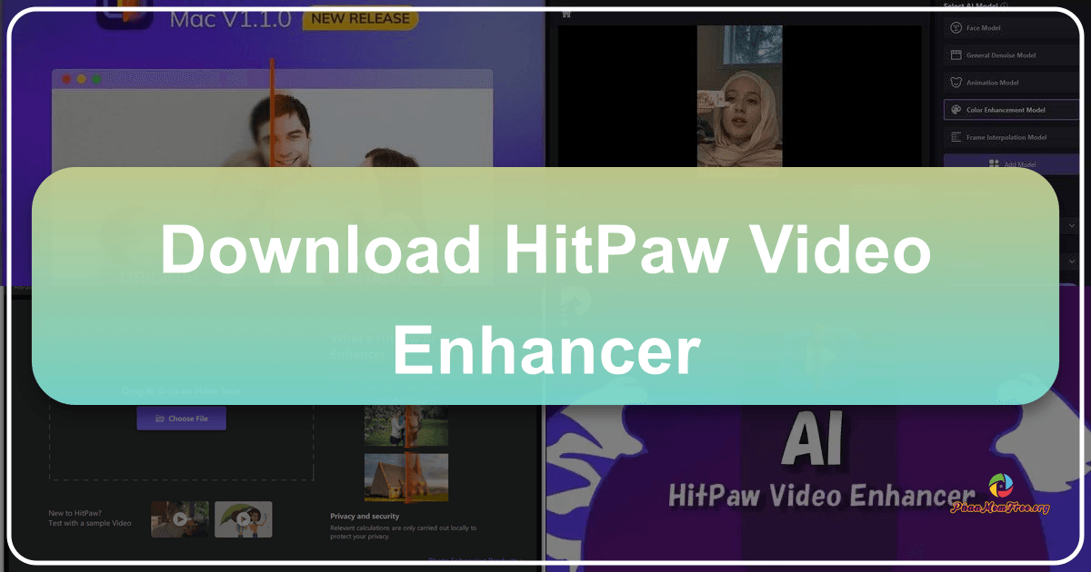 HitPaw VikPea: AI-powered video enhancer for improving video quality and clarity with ease and multiple subscription plans available. /images/download-hitpaw-video-enhancer.png
