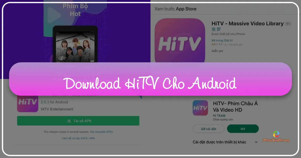 HiTV cho Android: Thế giới phim ảnh Hàn Quốc và nhiều hơn thế nữa trong tầm tay bạn
