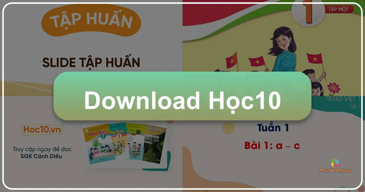 Hoc10.vn: Nền tảng học tập trực tuyến toàn diện cho giáo viên, học sinh và phụ huynh
