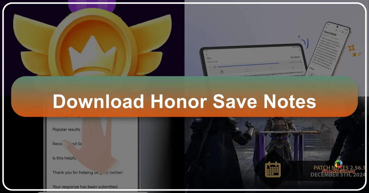 Honor: Save Notes - Your All-in-One Journaling Companion for iPhone