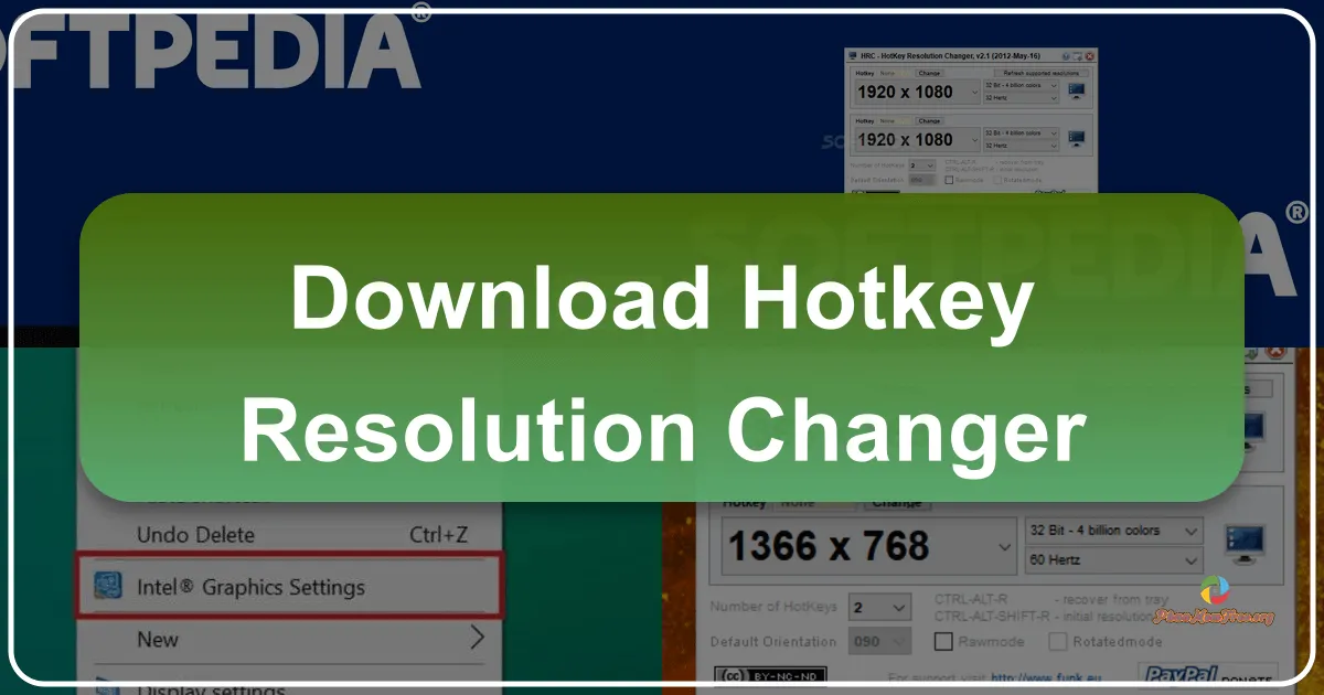 Hotkey Resolution Changer: A Quick Guide to Seamless Screen Resolution Switching