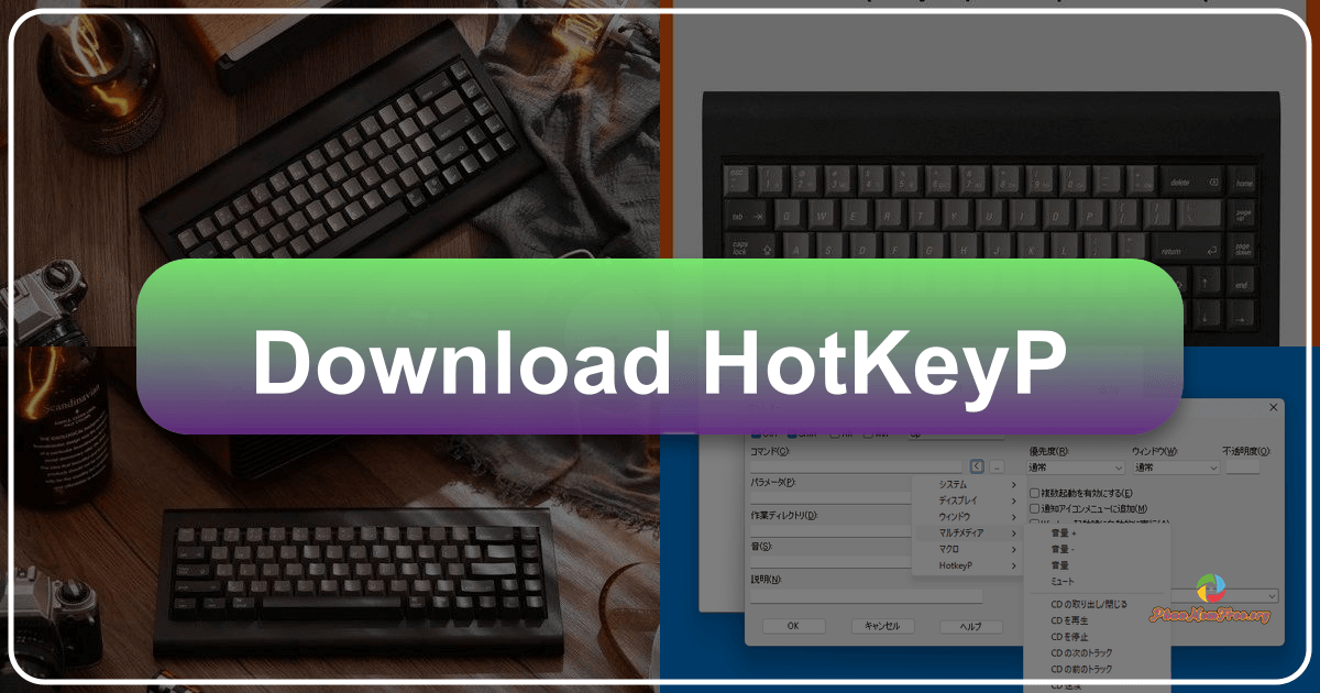 HotkeyP: A free Windows utility for custom keyboard shortcuts and automation, enhancing productivity and streamlining tasks. /images/download-hotkeyp.png